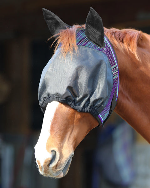 Kensington™ Draft UViator Dartless Fly Mask with Web Trim, Soft Ears & Forelock Opening
