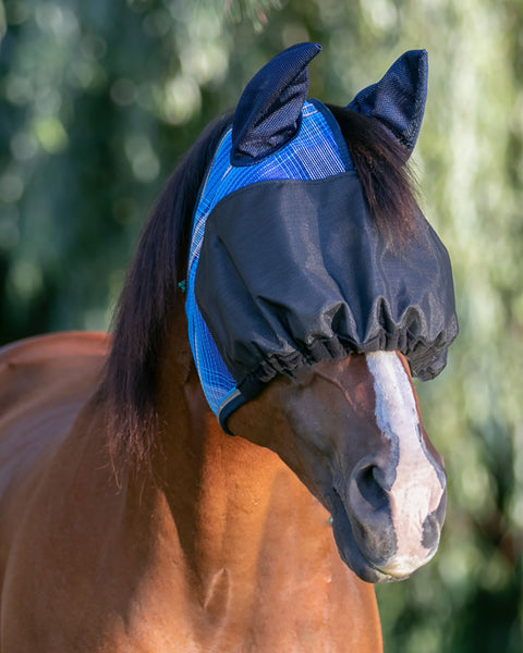 Kensington™ UViator Dartless Fly Mask with Web Trim, Soft Ears & Forelock Opening