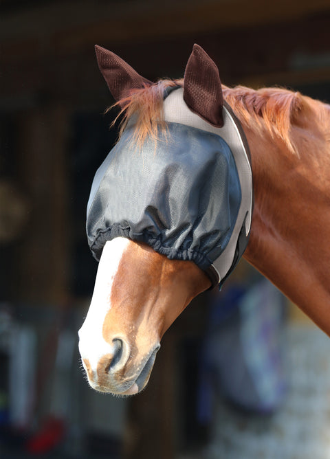 Kensington™ UViator Dartless Fly Mask with Web Trim, Soft Ears & Forelock Opening