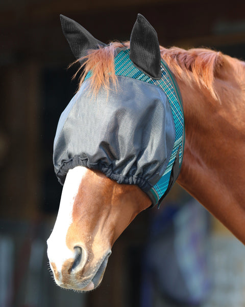 Kensington™ UViator Dartless Fly Mask with Web Trim, Soft Ears & Forelock Opening