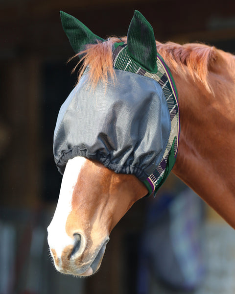Kensington™ UViator Dartless Fly Mask with Web Trim, Soft Ears & Forelock Opening