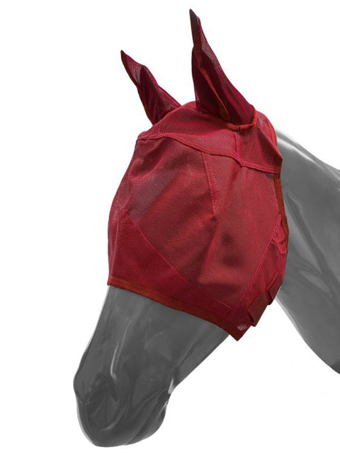 Showman® Mesh Rip-Resistant Fly Mask with Ears