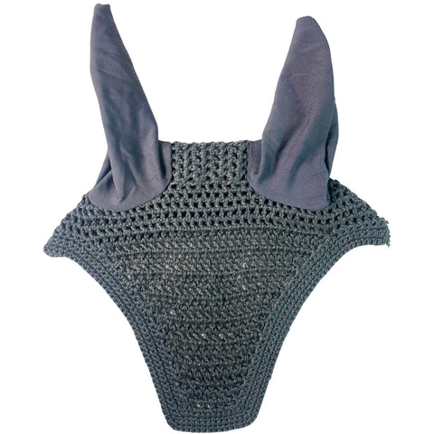 Square-Cut Fly Veil with Ears