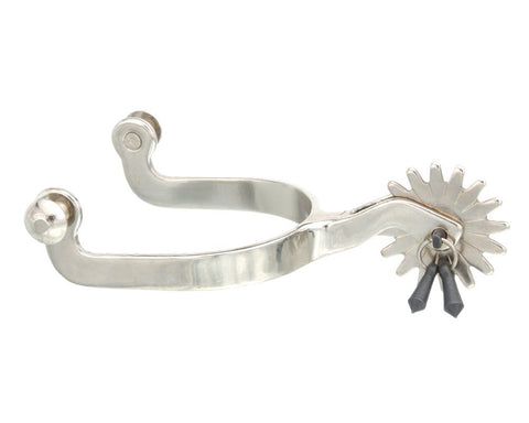 Tough1® Chrome-Plated Jingle-Bob Spurs