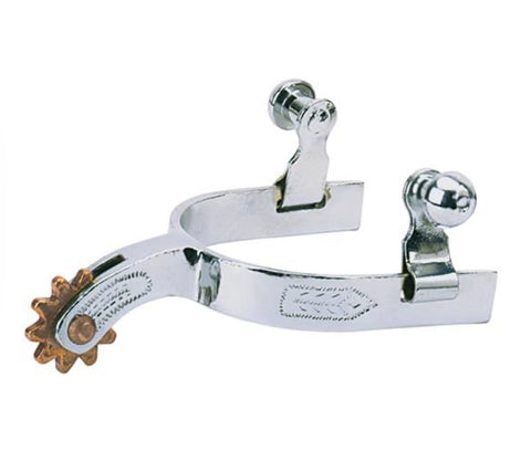 Weaver Leather® Youths’ Spurs with Engraved Band