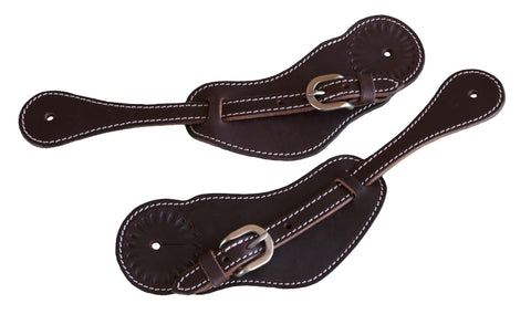 Shenandoah Latigo Leather Spur Straps