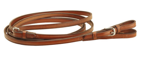 Tory Leather Company 1/2" x 60" Plain Reins with Buckle Bit Ends