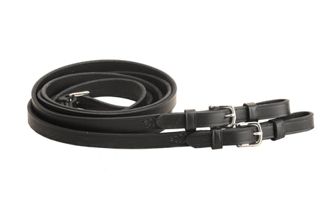 Tory Leather Company 3/4" x 60" Plain Reins with Buckle Bit Ends