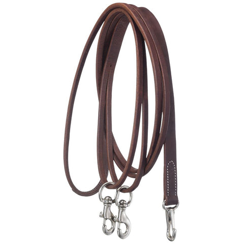 Royal King Leather Pulley Draw Reins