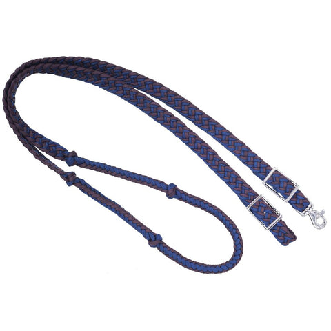 Tough1® Deluxe Knotted Cord Roping Reins