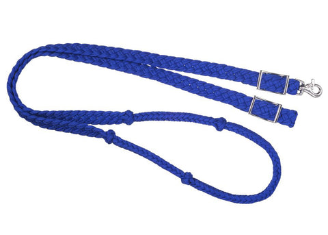 Tough1® Deluxe Knotted Cord Roping Reins