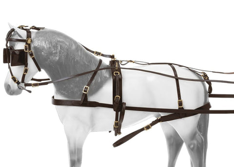 Royal King Miniature Leather Harness