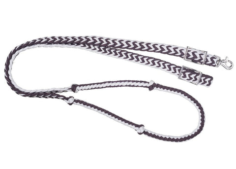Tough1® Deluxe Knotted Cord Roping Reins