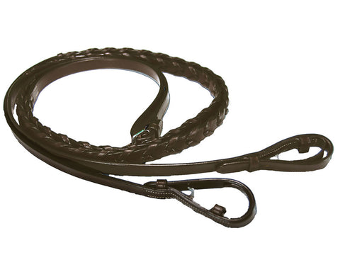 Exselle Elite Laced Leather Reins