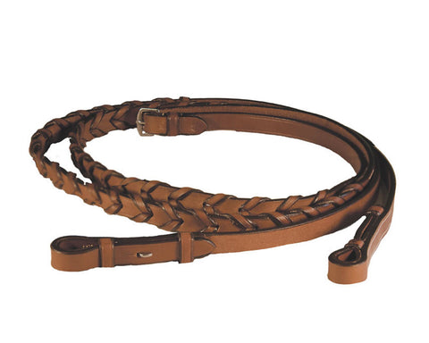Exselle Elite Laced Leather Reins