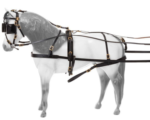 Royal King Miniature Leather Harness
