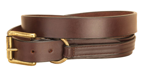 Tory Leather 1 1/4" Dee Keeper Belt with Strap