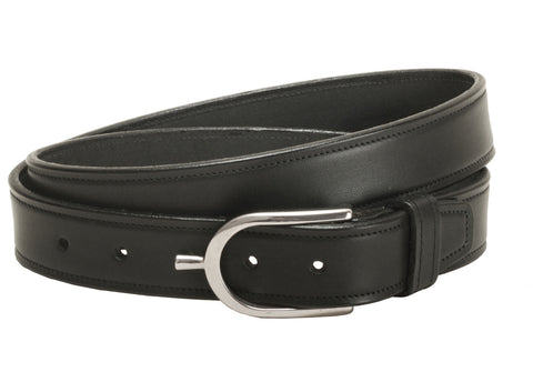 Tory Leather 1 1/4" Stainless Steel Spur Buckle Belt