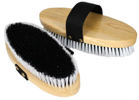 English Brush with Hand Strap