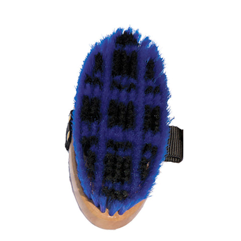 Medium Grooming Brush with Check Pattern