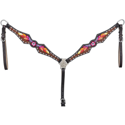 Tough-1® Feather & Flower Breastcollar
