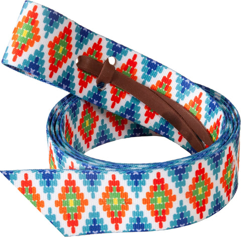 Mustang Beaded Pattern Nylon 6' Tie Strap