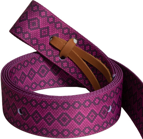 Mustang Snake Print Nylon 6' Tie Strap