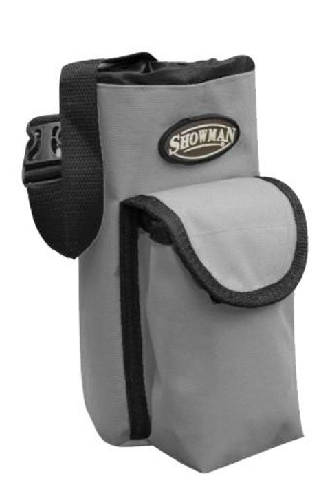 Showman® Insulated Nylon Bottle Carrier with Pocket