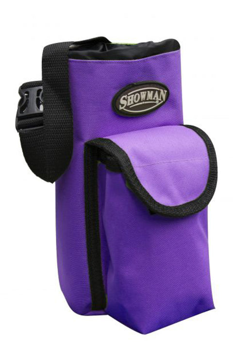 Showman® Insulated Nylon Bottle Carrier with Pocket