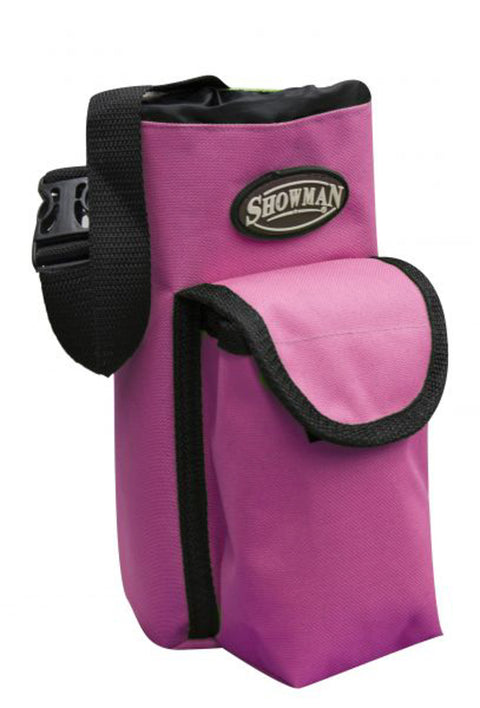 Showman® Insulated Nylon Bottle Carrier with Pocket