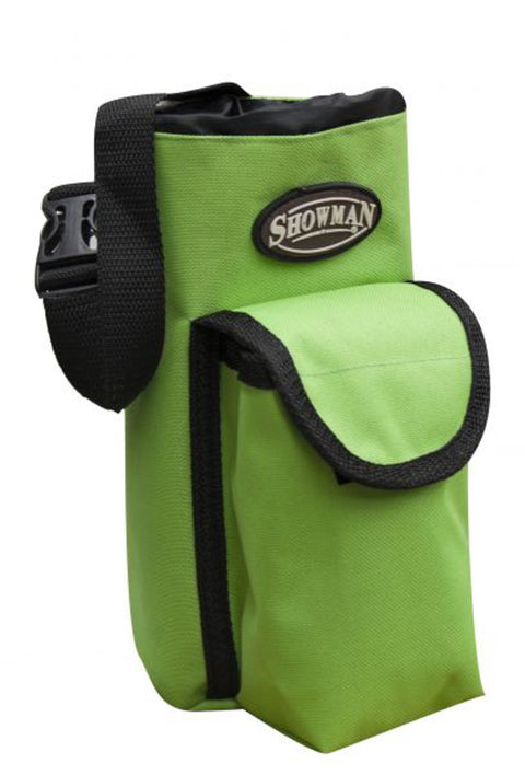Showman® Insulated Nylon Bottle Carrier with Pocket