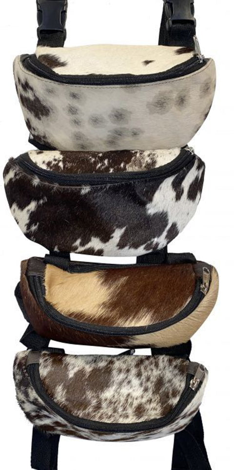 Showman® Hair-On Cowhide Saddle Pouch