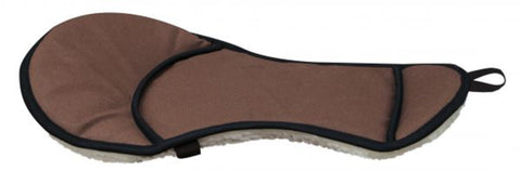 Showman® Fleece & Cordura® Nylon Western Seat Saver