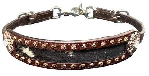 Showman® Hair-On Cowhide Wither Strap