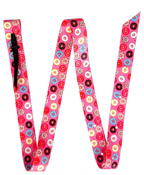 Showman® Pony Premium Quality Pony & Heart Print Nylon Tie Strap