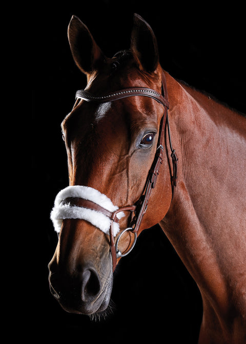 Collegiate® ComFiTec™ Sheepskin Bridle