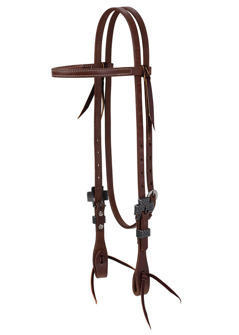 Weaver Leather® ProTack® Headstall with Designer Hardware & Browband