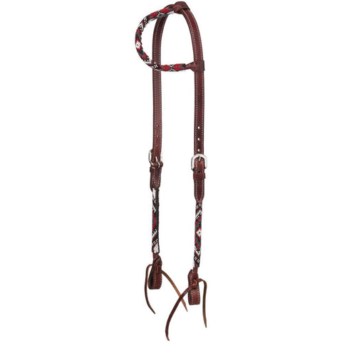 Tough-1® Beaded Diamond One Ear Headstall