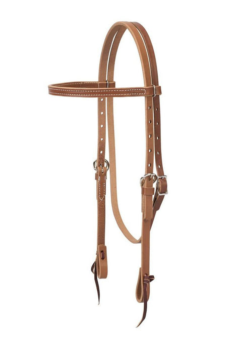 Weaver Leather® Harness Leather Browband Headstall
