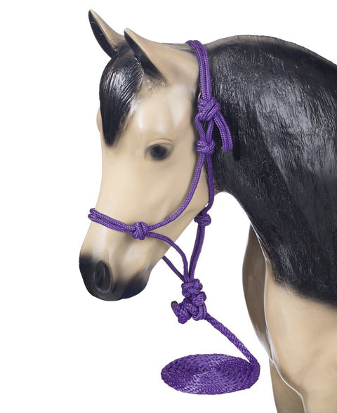 Tough1® Miniature Poly Rope Halter with Lead