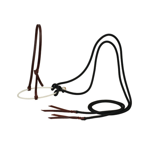 Weaver Leather® Loping Hackamore with Leather Hanger & Braided Rein