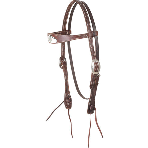 Martin Saddlery® Browband Headstall with Card Suit Tooling