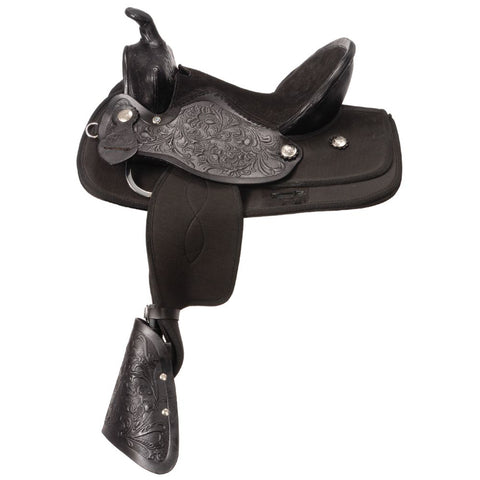 King Series Blaze Synthetic Pony Saddle 12"