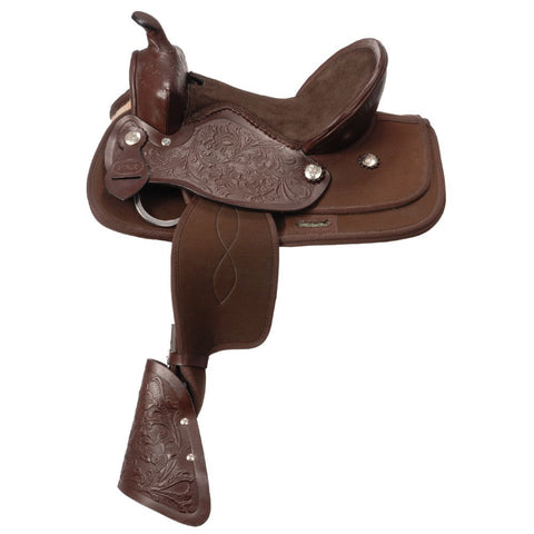 King Series Blaze Synthetic Pony Saddle 12"