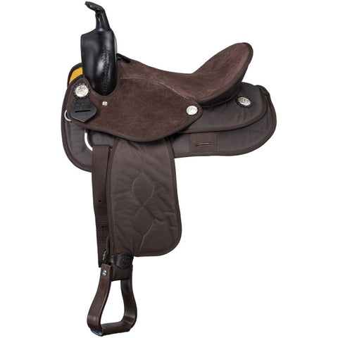 King Series Eclipse Barrel Saddle 14"