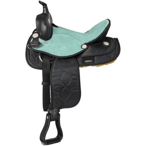 King Series Eclipse Barrel Saddle 14"