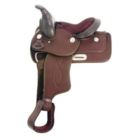 King Series Junior Premier All-Around Western Saddle 13"