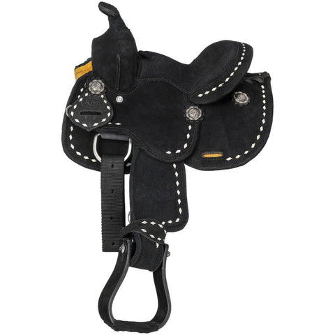 King Series Mini Stratford Suede Barrel Saddle