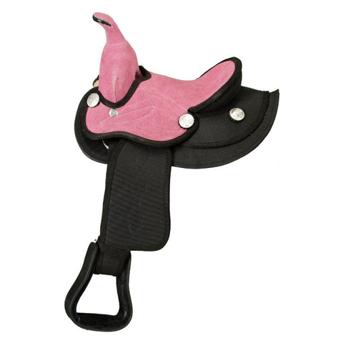 King Series Miniature Synthetic Round Skirt Saddle