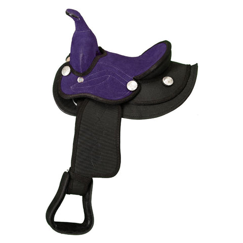 King Series Miniature Synthetic Round Skirt Saddle